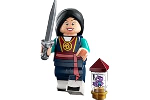 TOYNOVA Auswahl: Lego 71038 Minifiguren - Disney 100 Jahre - Minifigures Sammelfiguren Disneyfiguren + Gratispostkarte (09 - Mulan)