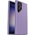OtterBox Symmetry Case for Samsung Galaxy S23 Ultra, Shockproof, Drop proof, Protective Thin Case, 3x Tested to Military Standard, Antimicrobial Protection, Purple