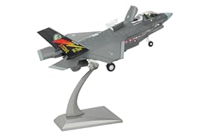 NUOTIE F-35 Lightning II Fighter - Kit de modelo de avión fundido a escala 1:72 con soporte, regalo para pilotos militares (F-35B Marine Corps)