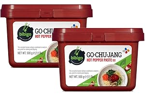 LET'S GO MARKET CJ Bibigo Hot Pepper Coller coréenne (Gochujang) 500g (Pack de 2)