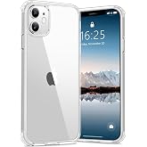 [SARARMAZ] iPhone 11 ile uyumlu Crystal Clear Mika Darbe Emici Şeffaf Kılıf (Şeffaf Mika Sararmaz, iPhone 11)