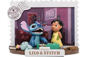 BEAST KINGDOM Disney 100 Years of Wonder Diorama PVC D-Stage Lilo & Stitch 10 cm
