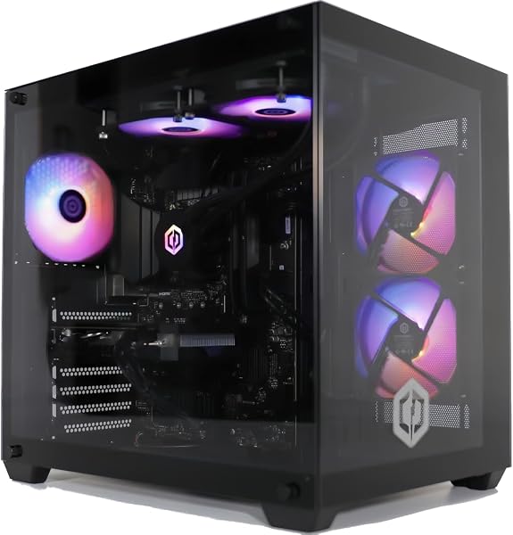 CyberPowerPC Luxe Gaming PC - Intel Core i9 12900KF, Nvidia RTX 5070, 32GB RAM, 1TB NVMe SSD, 750W PSU, Wi-Fi, Windows 11, Liquid Cooling, Ark - 1