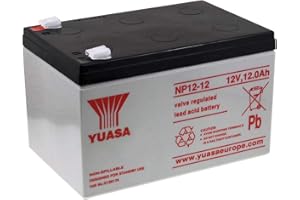 POWERY YUASA Batterie au plomb rechargeable NP12-12 Vds