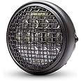 Alchemy Parts Black Multi Projector LED Headlight Insert with Daytime Running Lights 7.75 inch (Mesh Grill Headlight Unit)