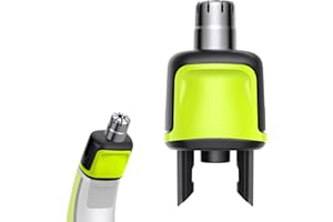 YINKE Taglia Peli Naso Ricambio Testa Compatibile con O Blade QP2520 QP2630 QP2530 QP2620 QP2724 QP2734 QP4631 QP2824 e OBlade Pro 360 Rasoio Elettrico, Lame Impermea (1Pz)