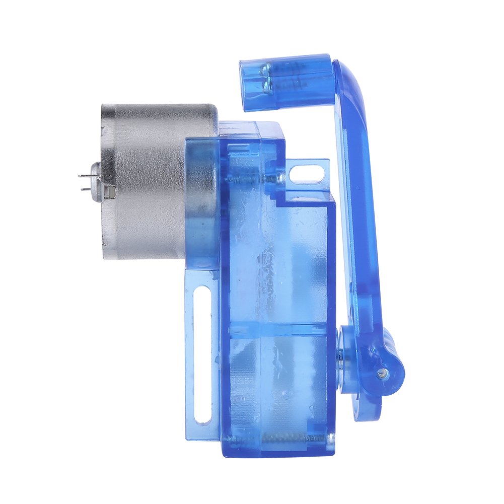 3V~6V Mechanical Hand Crank Driven Electricity Generator: A Comprehensive Review for Education Kits Experiments!