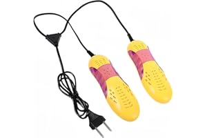 iwobi Tragbarer Schuhtrockner，Elektrischer Stiefeltrockner, Schuhwärmer Schuhe Trockner Heizung für Wanderschuhe oder auch Skischuhe, Skischuhe, Warme Schuhe, Laufschuhe Orange