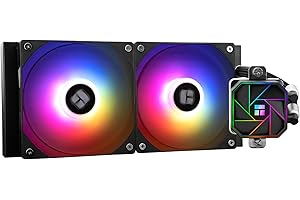 THERMALRIGHT AQUA ELITE 240 V3 - Raffreddatore per CPU liquido, doppia ventola PWM ARGB con cuscinetto S-FDB, pompa efficiente controllata da PWM, per AMD/AM4/AM5, Intel LGA1150/1151/1200/2011/1700