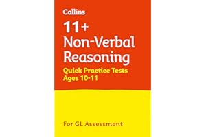 11+ Non-Verbal Reasoning Quick Practice Tests Age 10-11 (Year 6) Book 1: For the 2024 GL Assessment Tests (Collins 11+ Practi