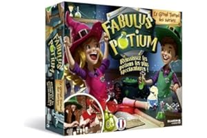 Fabulus Dujardin Potium - Jeu de société Enfant - kit Scientifique - Entre à l'école de Magie et crée tes Potions - Deviens Un Sorcier - en Famille et Entre Amis - a partir de 1 Joueur - Dès 8 Ans