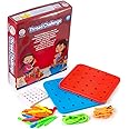 RATNA'S Thread Challenge with 60 Challenge Cards 2 Players Board Game for Kids & Adults