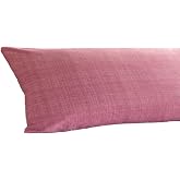 Alla Turca AT7573 Ranforce Yan Yatış Yastık Kılıfı, Pembe, 120x40 cm