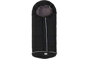 Nuvita 9545 Junior City – Sacco Passeggino Universale – 100 X 45 Cm - Termico, Impermeabile, Antivento - Mantiene Caldo Fino A -10 ° - Da 6 A 36 Mesi