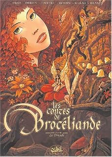 jaquette livre Les Fées de Brocéliande, tome 1 : Les Contes de la Dryade