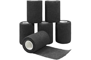 Vangoal 2MIQ Black bandage 7.5cm4.5m, Acrylic