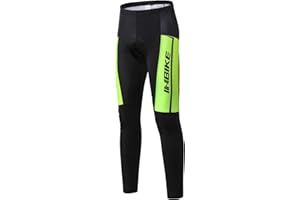 INBIKE Pantalon de Cyclisme Longue VTT Homme Femmes 3D rembourré Respirant séchage Rapide élastique antidérapant Pantalon de Cyclisme