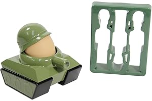 Paladone Products HUEVERA Y CORTADOR DE TOSTADAS Original Gift Egg SPLODE, Multi-Colour, 12.2 x 9.5 x 8.5 cm