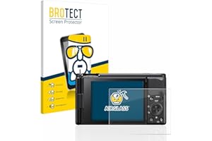 BROTECT Schutzglas für Sony ZV-1 / ZV-1A Schutzfolie Panzer Folie Glas Displayschutz Made in Germany [Kratzfest 9H, Anti-Fingerprint,Transparent]