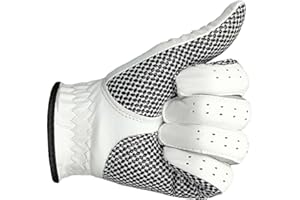 Voiakiu Golf Antideslizantes | Guante Golf Piel Cordero para Hombre | Golf Antideslizantes para Hombre, Golf Profesionales estándar con una Mano Izquierda