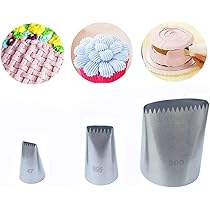 Set 3 Ugelli Per Decorazione Torte - Punte Palla Russa In Acciaio Inox - Per Pasticceria - Foto 8