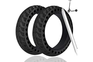 YINUOHUA Solid Reifen, 8.5 Zoll E Scooter Ersatzräder Tyres mit Montagewerkzeug Kompatibel Für Mijia Mi Xiaomi M365 1S,Essential,Pro,Pro 2, Elektro-Scooter Vollgummi Tyre Reifen