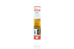 Siser® EasyWeed® Opaque White, 30cm x 1m, thermo-transferierbare Flexfolie zur Personalisierung von Stoffen, kreative Hobbys, VeganOk und Öko-Tex Standard 100 Klasse I zertifiziert