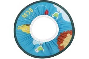 ‎ZERODIS Zerodis Baby Shower wasserdichtes Tuch Baby Shampooing elastische Kinder Dusche Baden Schutzhut (Blau)