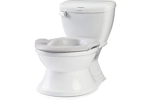 Vasino Sonoro Bambini 2-in-1 che si trasforma in riduttore WC! Summer Infant Train & Transition, divertente transizione alla toilette da adulti, tavoletta rimovibile, suono sciacquone, porta salviette
