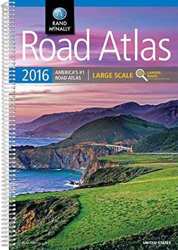 Télécharger Rand McNally 2016 Road Atlas United States: Large Scale Livre PDF Gratuit