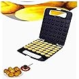 Generic 36 PCS Walnut Cookie Maker,1400W Double Side Heating, Non-Stick Electric Nut, Walnut, Cake & Biscuits Maker, Mini Nut Breakfast Machine, Baking Tool for Home Kitchen, [IK81], NT-190NM