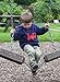 FHA201N CozyBear Navy Fleece Hoody Top with Fun Train - age 2 to 3 years