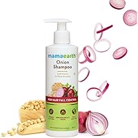 Mamaearth Onion Hair Fall Shampoo for Hair Growth & Hair Fall Control, with Onion Oil & Plant Keratin 250ml