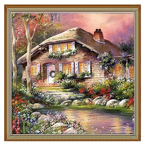 Full Area Highlight Diamant Needlework Diy Diamant Painting Kit Diamant Kreuz Stich Pflanzen StickereiA