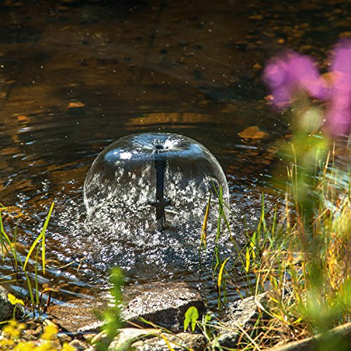 Solar Teichfilterset Profi 1300 l/h Förderleistung 35 W Solarmodul Komplettset bis 4000l Gartenteich 101071 - 4