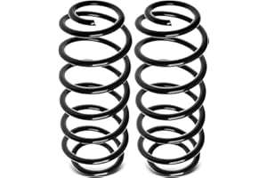 Frankberg 2x Ressorts de suspension Essieu Arrière Gauche Droite Compatibles avec Polo 9N 1.2L 1.4L 1.9L 2001-2009 Remplacer# 6Q0511115BG