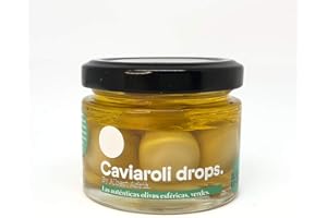 Caviaroli - Drops d'Olive Verte - 6 pièces - 70 grammes