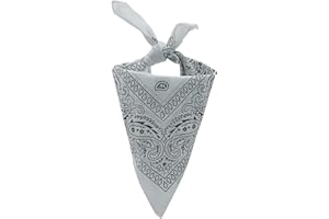 EUROXANTY Bandana 100% cotone | Fazzoletto per collo, testa, bambola | design unico | Fazzoletti per moda e sport |