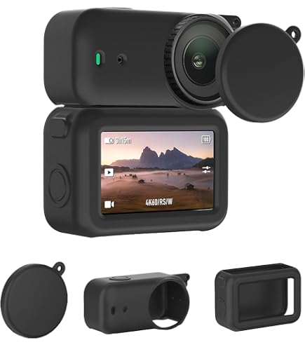 Silikon-Schutzhülle für Eufy Security EufyCam S300 , Schwarz, 1 Stück