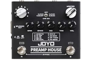 JOYO-R15 Preamp Gitarrenverstärker Simulatoren in 1 Effektpedal