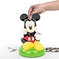 Jay Franco Disney Mickey Mouse Ceramic Coin Bank – Kids Décor Money Saving Piggy Bank (Official Disney Product)