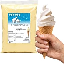 Komet Eispulver – Softeispulver Für Eismaschine, Geschmacksrichtung Melone, 1,4 Kg – Made In Germany