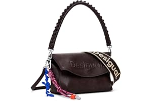 DESIGUAL BAG_HALF LOGO TROKEL, 6009 CHOCOLATE, U