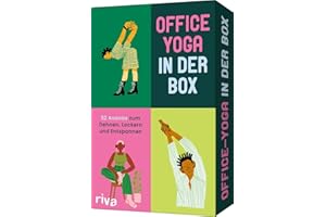 Office-Yoga in der Box: 52 Asanas zum Dehnen, Lockern und Entspannen | Karten mit Übungen für Büro und Homeoffice, gegen Rücken- und Kopfschmerzen, für bessere Konzentration