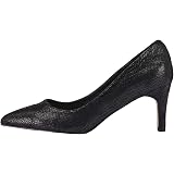 Marypaz, Zapato de salón con tacón bajo y Punta Fina para Mujer Negro 40 EU  : Amazon.es: Zapatos y complementos