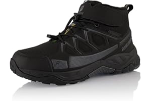 Fusskleidung® Damen Herren Winterstiefel wasserdichte Warm Gefütterte Wanderschuhe