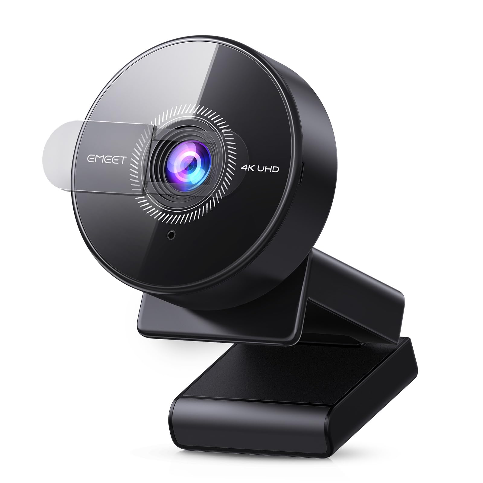 eMeet C950 4K Webcam for PC - 8 Megapixels 4K UHD, PDAF Autofocus, Noise-Canceling Mic, 70° FOV, 1080P@60FPS, Privacy Cover, 