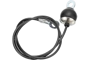 PATIKIL Câble de poulie réglable pour fitness, système de poulie de rechange épais de 4 mm d'épaisseur pour salle de sport