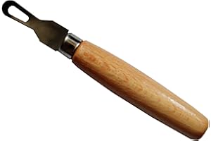 LEO 2 Kirschentkerner Entkerner mit Buchenholzgriff Schäler besteht aus rostfreiem Edelstahl