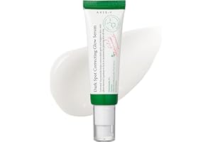 AXIS-Y Glow Serum Zur Korrektur Dunkler Flecken 5% Niacinamid, Entferner Dunkler Flecken Für Das Gesicht, Vegane Koreanische Hautpflege, Niacinamid Serum Für Alle Hauttypen, 50 Ml